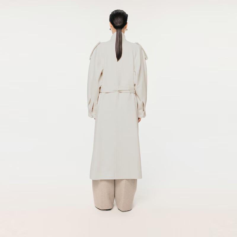 JNBY Loose H-Shape Wool Blend Overcoat