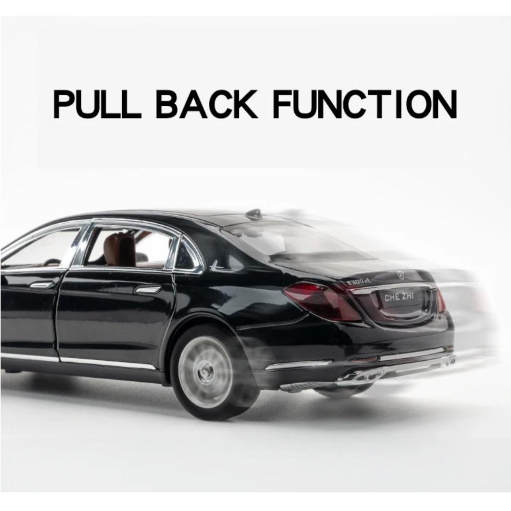 1/24 Scale Mercedes Benz E300l E-class Alloy Model Car Diecast Metal Collection Vehicle Toy Model Sound & Light Children Toy Car Gifts