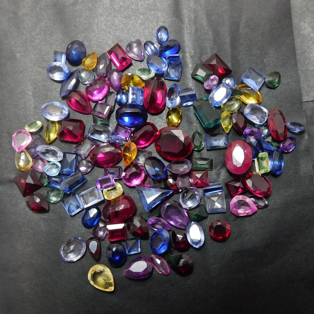 75.85 Ct Natural Mix Color Sapphire Lot   Loose Gemstone Mix Shapes
