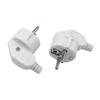 3PCS 4.8mm EU Schuko Plug Male Replacement Outlets Rewireable 250V 16A IP44 Connector Electeic Socket For Power Extension Cable