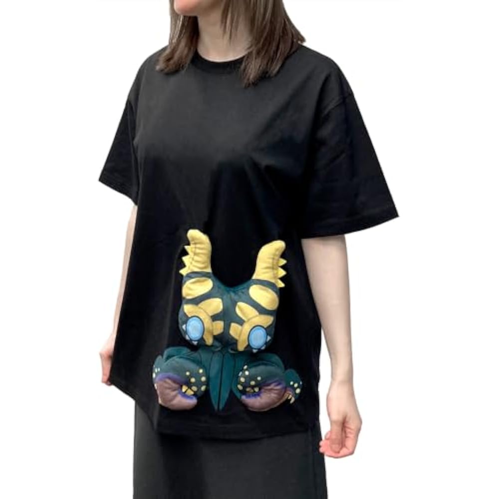 Capcom Monster Hunter Wilds Pop Out T-shirt Nu Egdra L Length 74 X Body Width 55 X Shoulder Width...