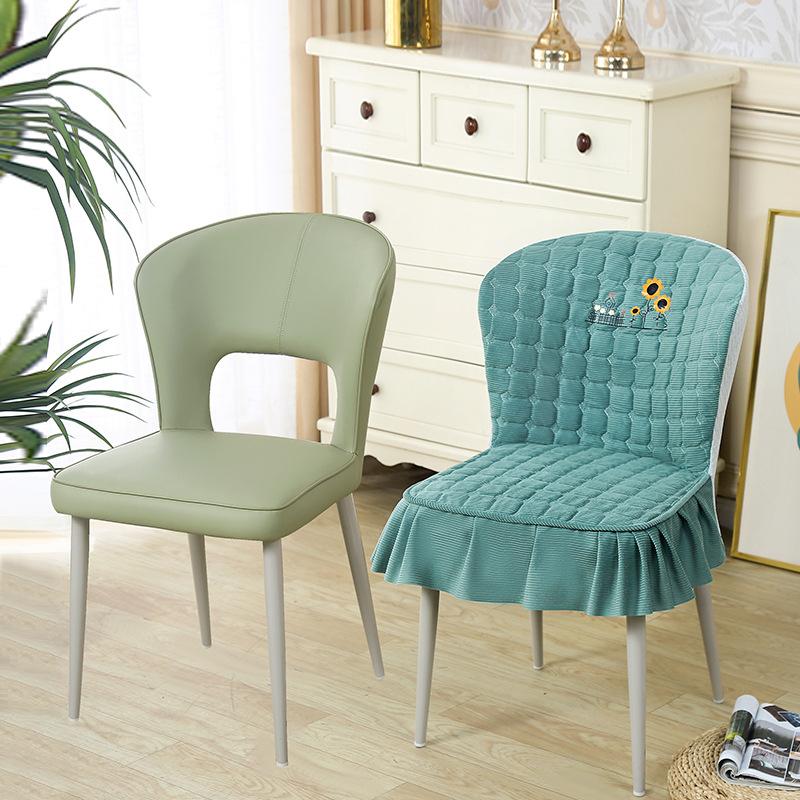 

Чохол для обіднього столу та стільця Побутовий чохол для табурета Легкий розкішний набір для сидіння Чохол для обіднього стільця Готельний чохол для столу та стільця нестандартної форми One Size