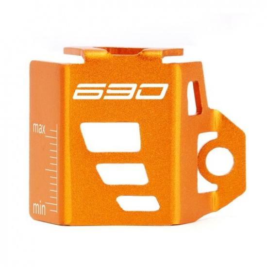 Rear Brake Fluid Oil Reservoir Cover Guard For 690 Enduro / R 2008- 2024