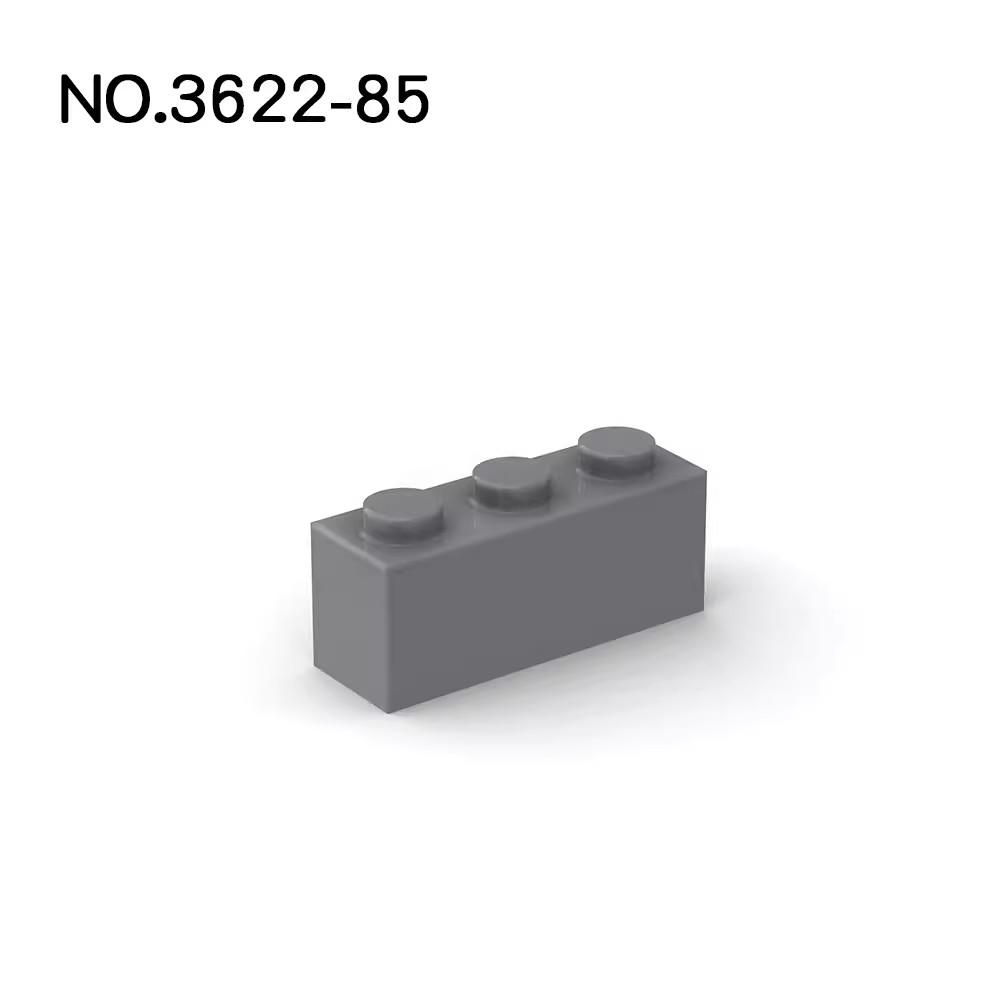 20Pcs MOC Parts 3622 Brick 1 x 3 Compatible DIY Assmble Building Blocks Particle Kid Puzzle Brain Enlighten Toy Birthday Gift