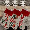 Alphabets Holiday Sock Decoration With Polyester Materials Quick Attachment Hook Multipurpose Festival Ornament