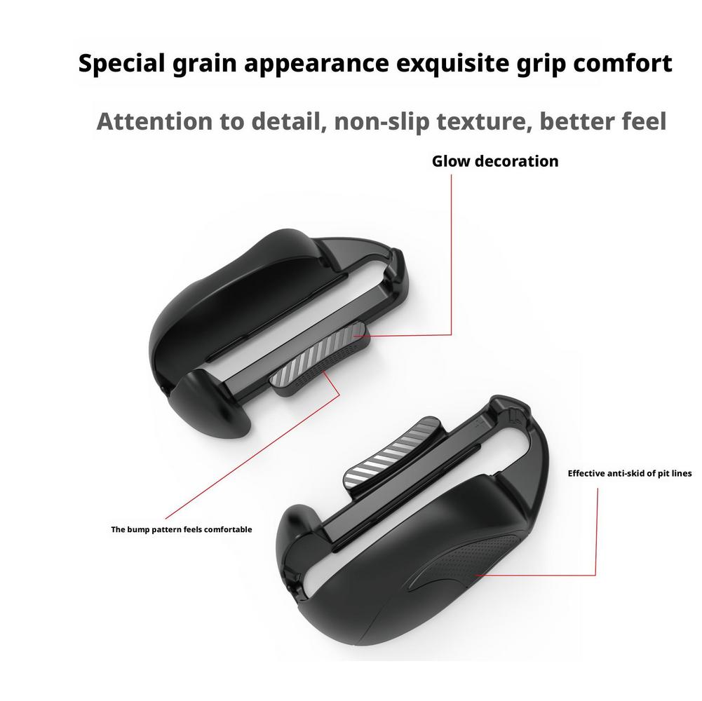 2Pcs Mouse Grip For Switch 2 Joy-Con Controller Left Right Game Controller Mouse Holder Base Ergonomic Game Handle Bracket