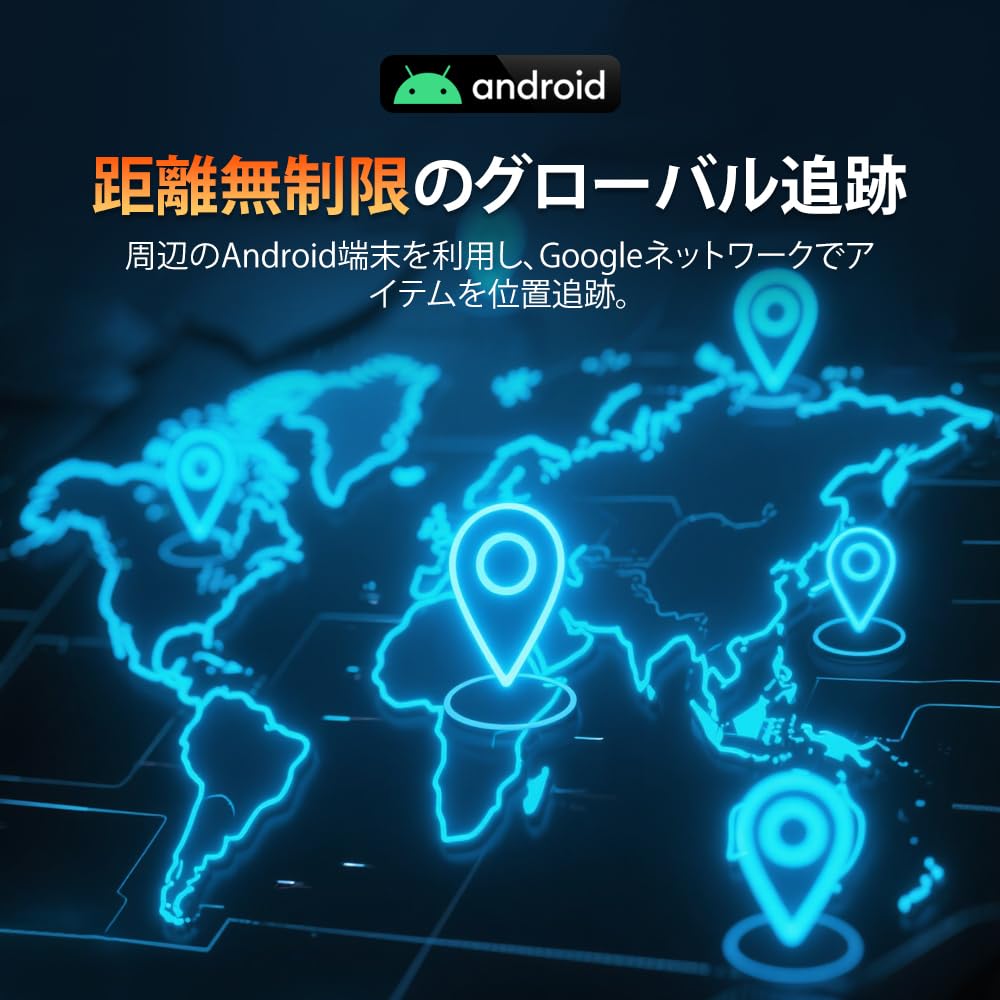 Tarjeta de carga AirTag Android Fina IP68 Impermeable Rastreador Inteligente Etiqueta GPS Pequeña para Compatible con Google Mi Seguimiento Manual de Instrucciones en Japonés
