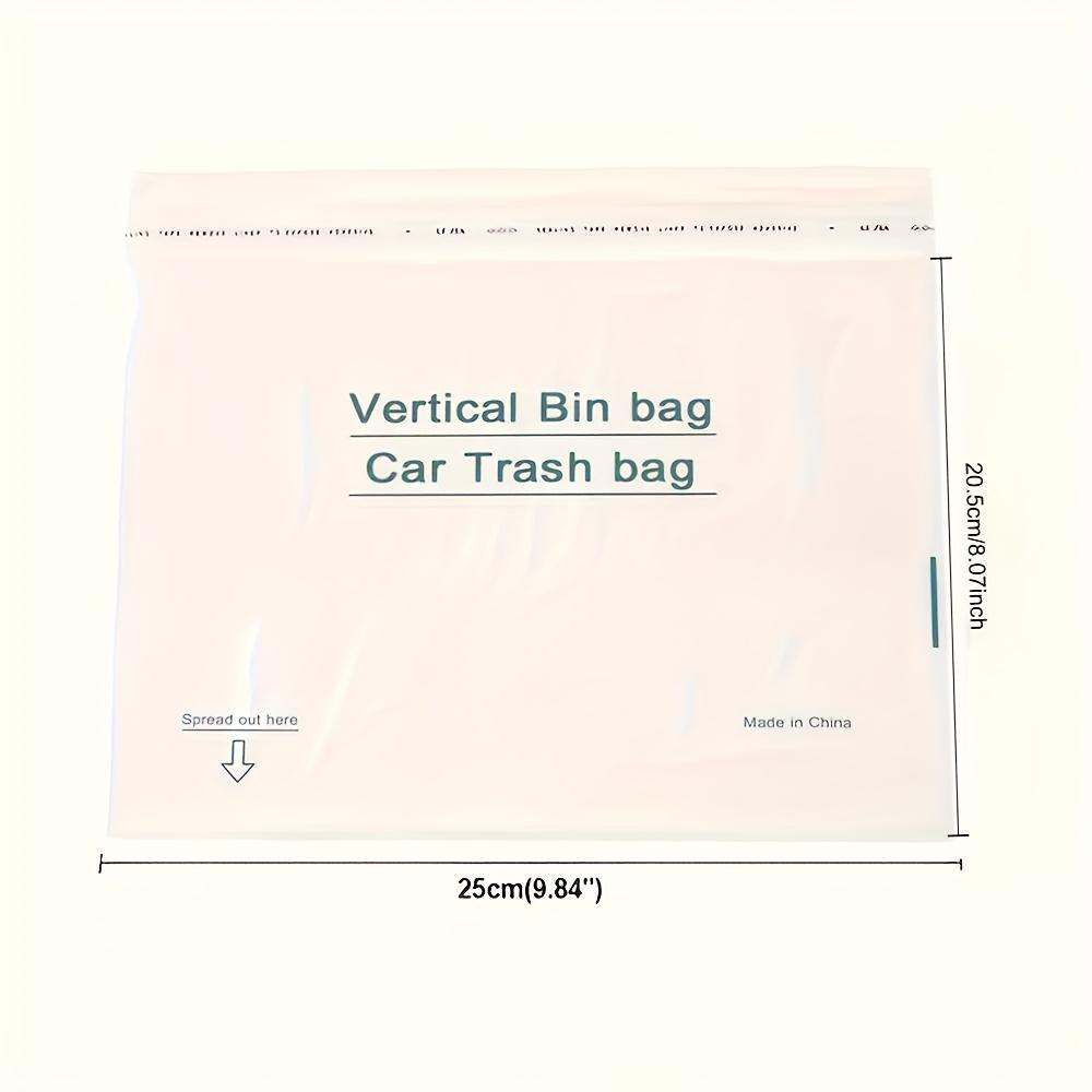 Car Trash Bags, Vomit Bags, Size 8.07 Inches X 9.84 Inches. These Bags Are Upgraded and Reinforced for Durability