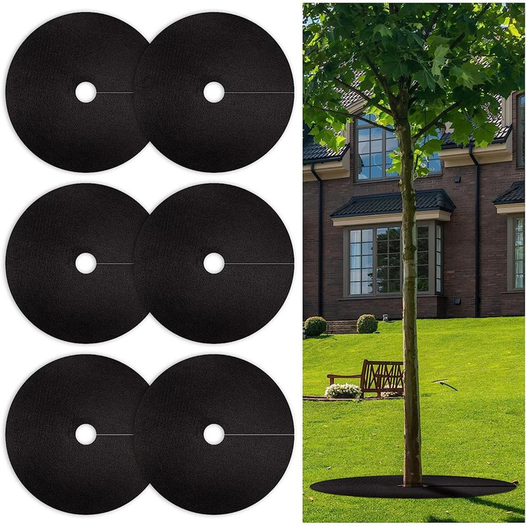 Barriere-Matte Baumwurzelmatte Wiederverwendbare Baum-Mulchringe zur Wurzelkontrolle