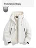 Woodpecker Women's 2025 3-in-1 Windproof Waterproof Jacket for Spring & Autumn Camping and Hiking