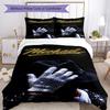 Michael Jackson Bedding Set Breathable Duvet Cover with Pillowcases Decorative Bed Linen for Bedroom Home Decoration Birthday Gift