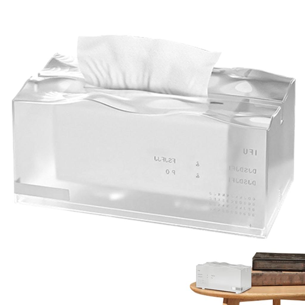 Uchwyty na papier toaletowy Pudełko na chusteczki na biurko Dozownik uchwyt na chusteczki Organizer na chusteczki Pokrywa dozownika ręczników papierowych Uchwyt na serwetki