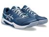 Padel Tennis Shoes Asics Mako Blue/Grey Blue Size 43.5