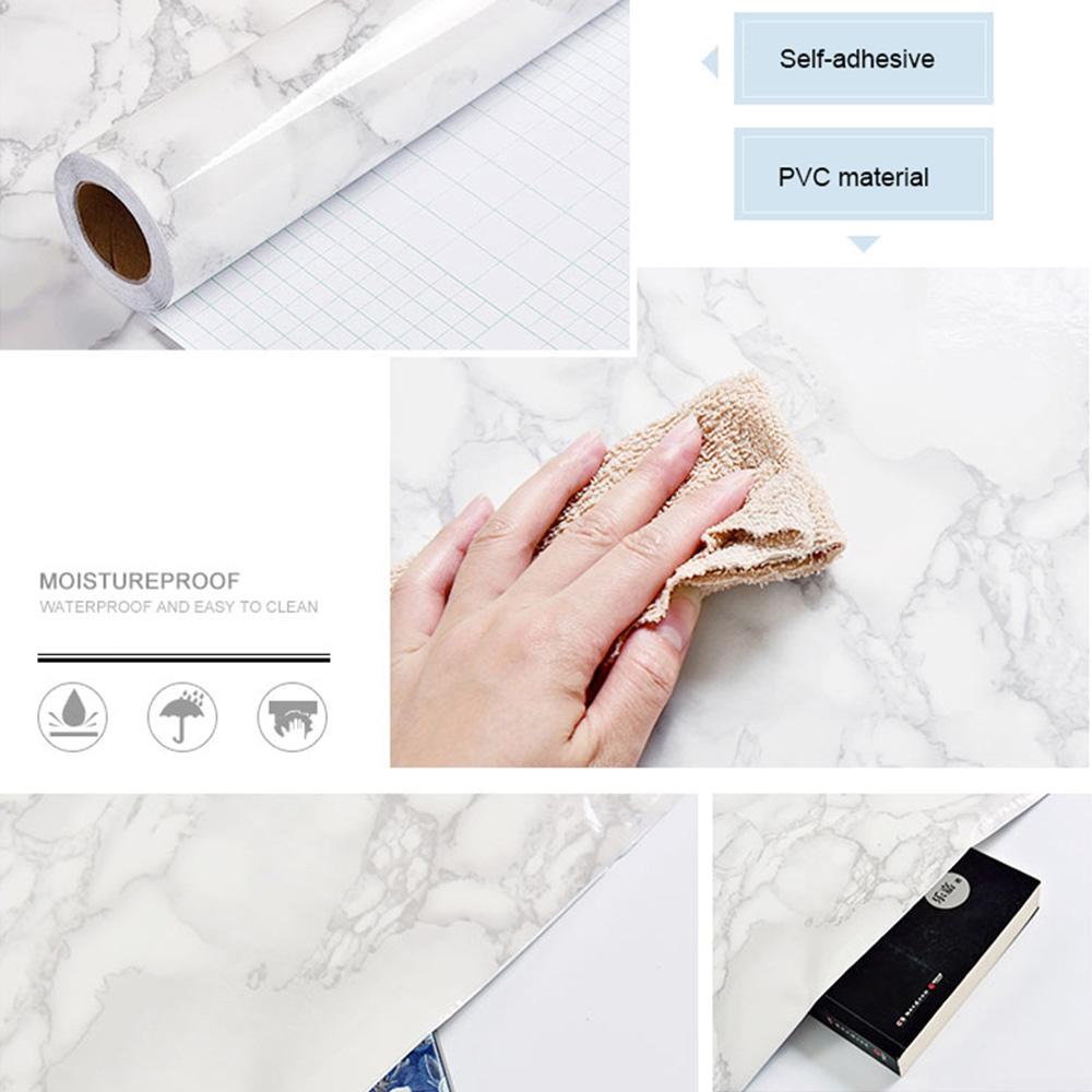 Oil-proof Film Waterproof Self Adhesive Wall Sticker Mural Home Decoration