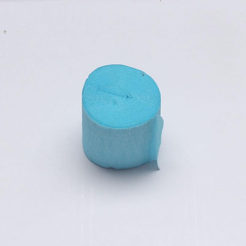 4.5cm x 10m Colored Crepe Paper Roll for Crafts and Balloon Streamers
