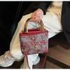 Chinese Vegetable Basket Bag New Light Luxury Niche High-end Sense Portable Bucket Bag Commuter Messenger Bag