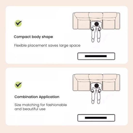 C-shaped Side Table with Floral Tabletop Metal Frame Office Living Room Bedroom