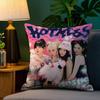 A-Aespas-K-Karina Kpop Style Girl Pillow Case Plush Fabric Soft Double Sided Print Sofa Cushion Cover Throw Pillow Covers