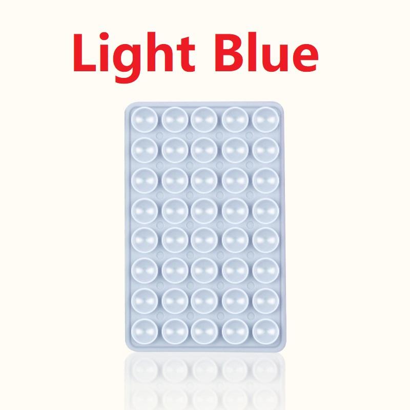 Silicone Suction Cup Phone Mount Double Sided Mobile Phone Hands-Free Strong Sucker Pad Holder Selfies Videos for iPhone Android