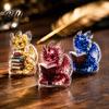 Desktop Decoration for Bookshelves Crystal Dragon Advent Calendar 2026 24 Days Fantasy Reading Book Countdown Calendar Day Pcs Mini 2D Flat Acrylic