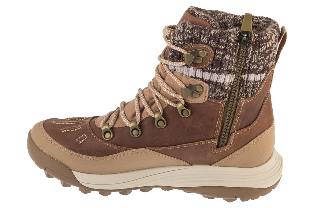 Merrell Siren 4 Thermo Mid Zip WP, Womens Beige Trekking Shoes