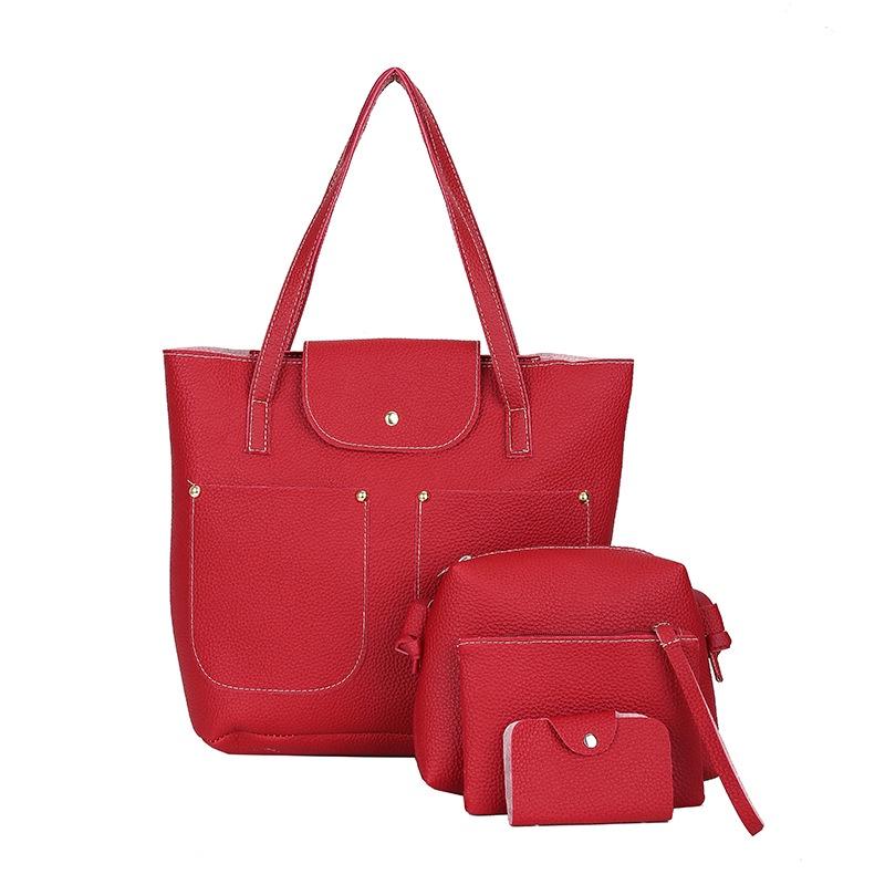 Elegant New Women Handbag Set Premium Leather Shoulder Bags With Timeless Design