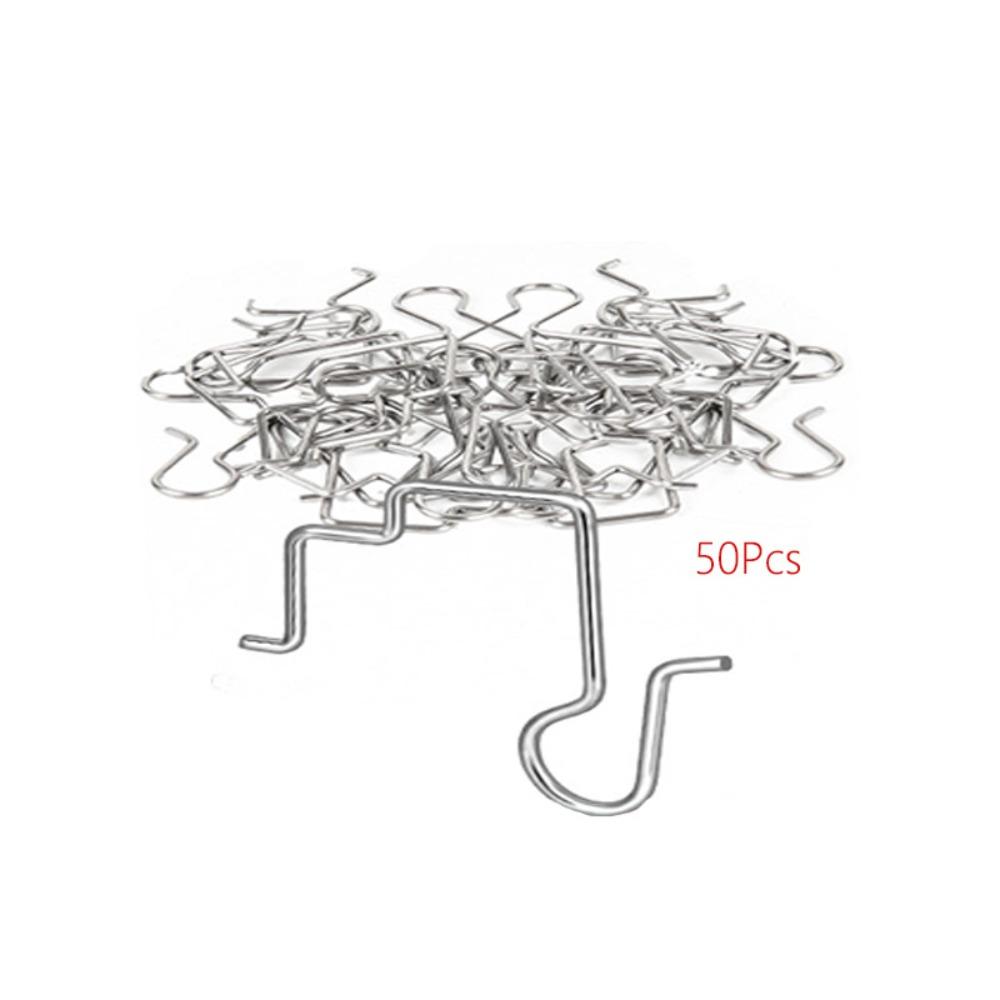 

50pcs Antirust Gutter Guards Light Hooks Stable Light String Hook Festival