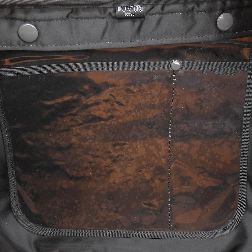 PORTER Excellent condition Tanker duffel bag, large, 2-way bag, men's, black, 622-19552 Handbag blackUsed