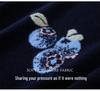 Lekasha Women's 100% Pure Cashmere Round Neck Pullover Sweater with Blueberry Embroidery - Ideal for Autumn and Winter.