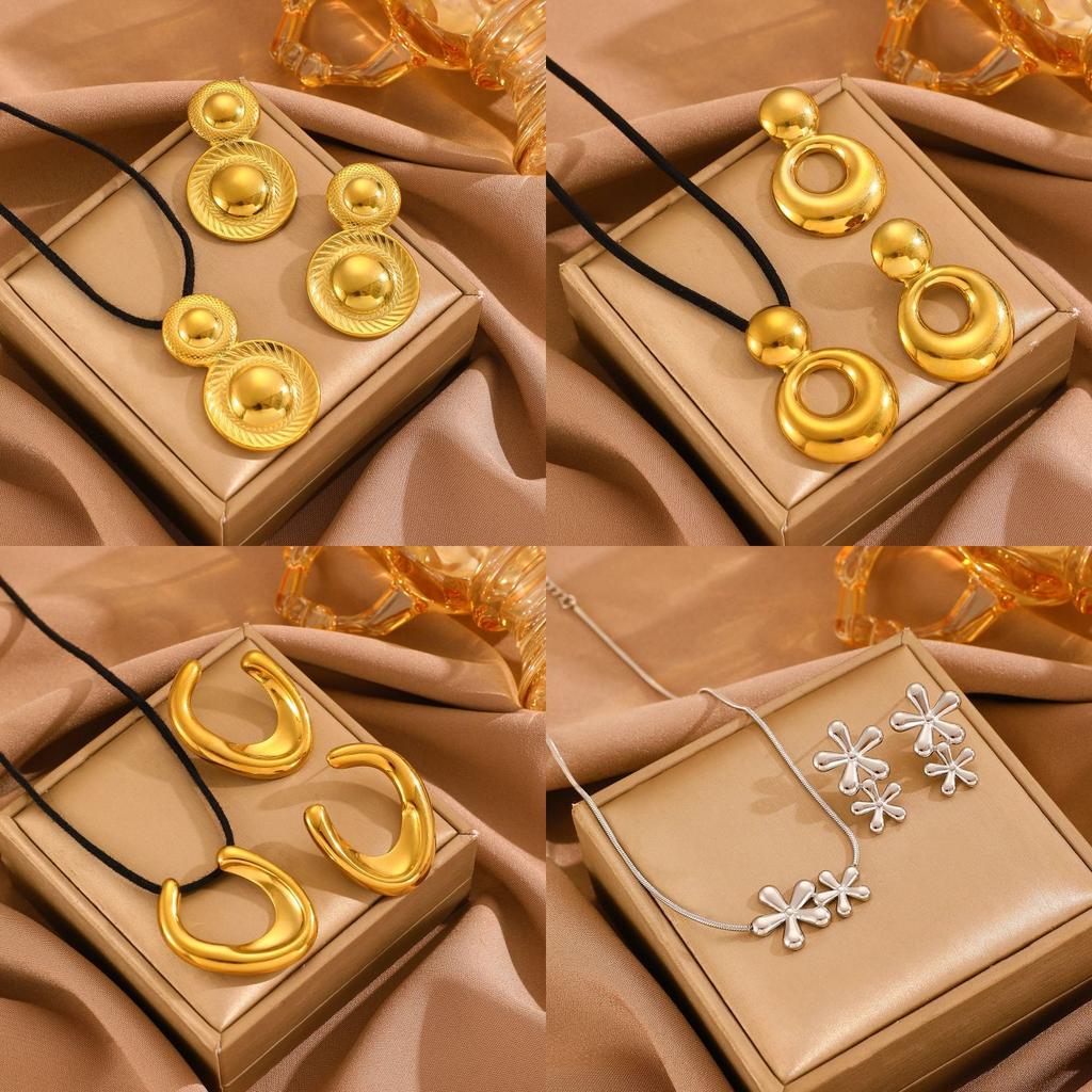 Gold Plated Tassel Teardrop Drop Earrings, Minimalist Snake Chain Hoop Dangle Earrings for Women