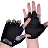 1 Pair Sports Half Finger Gloves Outdoor Cycling Fitness Training Breathable Shock Absorbent Non-Slip Climbing Half Gloves Unisex
