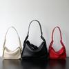 Genuine Leather Pillow Shape Tote Bag Women Soft Full-Grain Cowhide Large Capacity Crossbody Shoulder With Magnet