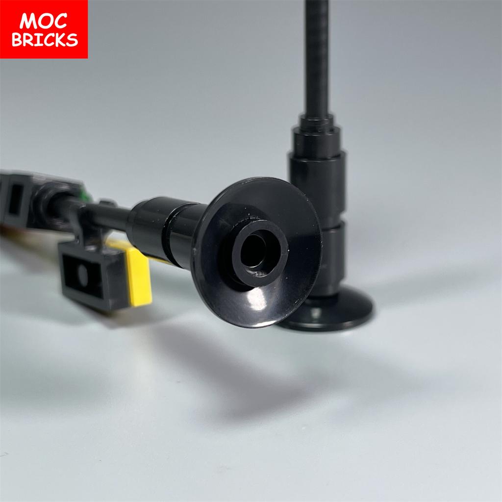 MOC Bricks Road Sign 1X2 1X4 2X2 Traffic Light City Street Crosswalk Railway Toys Educational Building Blocks Dolls Kids Gifts