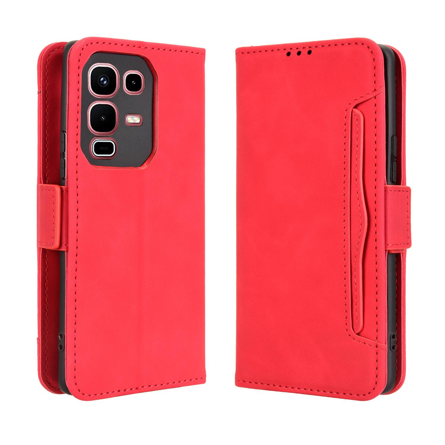 

For Infinix Note 50s 5G Leather Case Phone Wallet Cover with Multiple Card Slots E