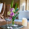 Acrylic Photo Frame Vase Transparent Modern Art Style Flower Vase Plant Holder for Wedding Gift Office Home Desktop Ornament