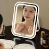High Definition Rechargeable Makeup Mirror Touch Control Hanging Makeup Mirror  Bedroom