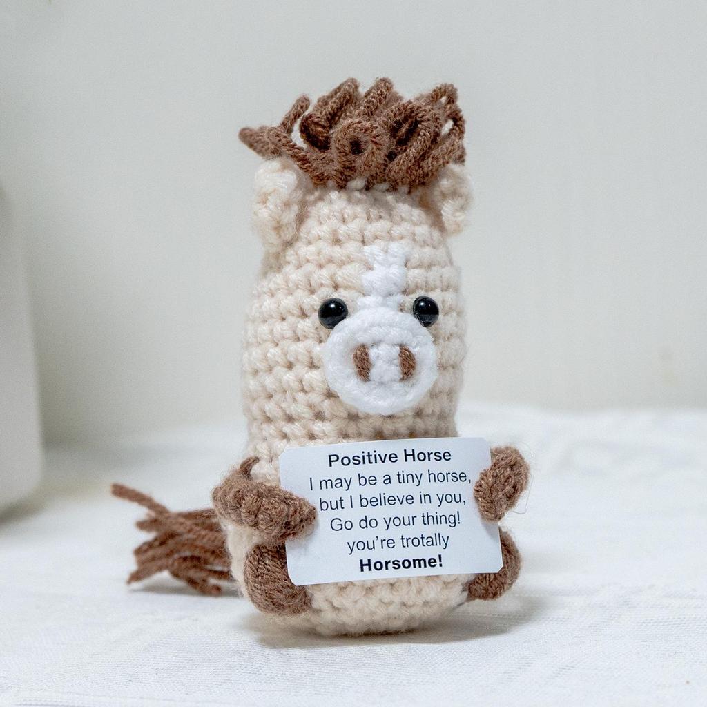 Cute Crochet Frog Toy - Fun Animal Gift