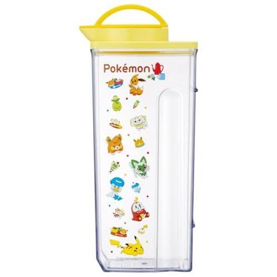 Skater heat-resistant vertical horizontal cold water jug 2.2L pitcher Pocket Monster Happy Cafe made Japan CJ22N-A