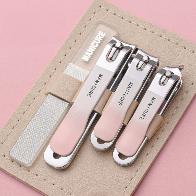 Premium Nail Clippers, Toenail Clippers, and Nail Care 4-Piece Set
