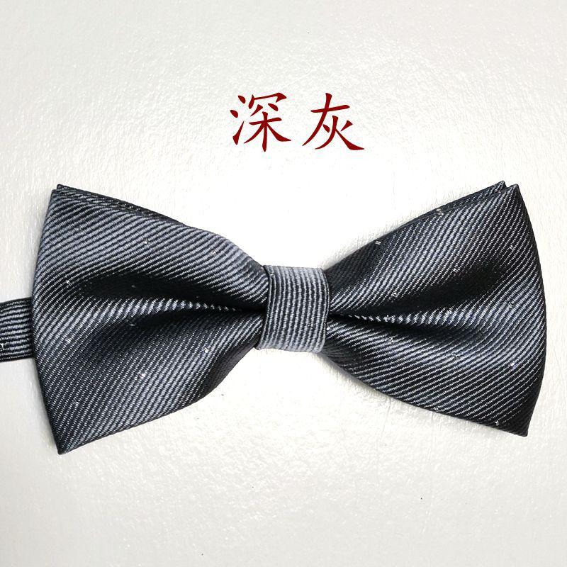 Papillon da Matrimonio da Uomo Abito a Pois Sposo Matrimonio Papillon Vestito Angolo Piatto Papillon Fibbia in Ferro Moda Business