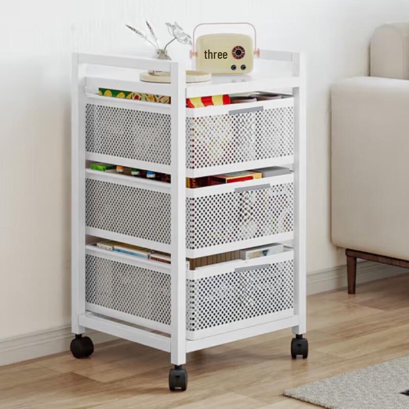 Yunsro Slim 4-Tier Pull-Out Kitchen Storage Cart