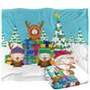 South Park Cartman Santa Silky Reindeer Supersoft Blanket