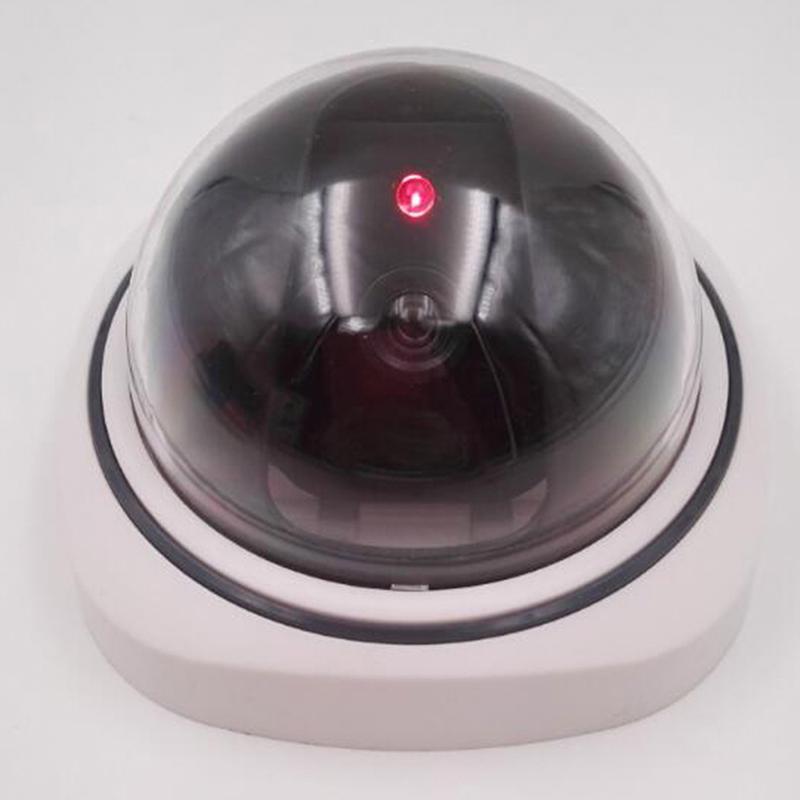 Creative Simulation Monitor Dome Camera Fake Monitor With Flashing Lights