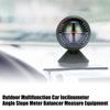 Digital Vehicle Inclinometer Car Slop Level Gauge High Accuracy Slope Measurement ABS Materials Suitable For Vehicles