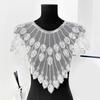 Beaded Sequins Sew on Collar Patches for Wedding Dress Evening Gown Embroidered Beads Sequins Sew on Patches Applique