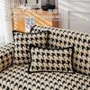 New Qiandongge Sofa Cushion Winter Thickened Plush Seat Cushion High-End Non-Slip Leather Sofa Cover Cover Cloth