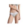 Calvin Klein Modern Cotton Bikini Brief Low Rise Slim Fit Triangle Underwear Women Underwear Gray Stone-Flower F3787E020