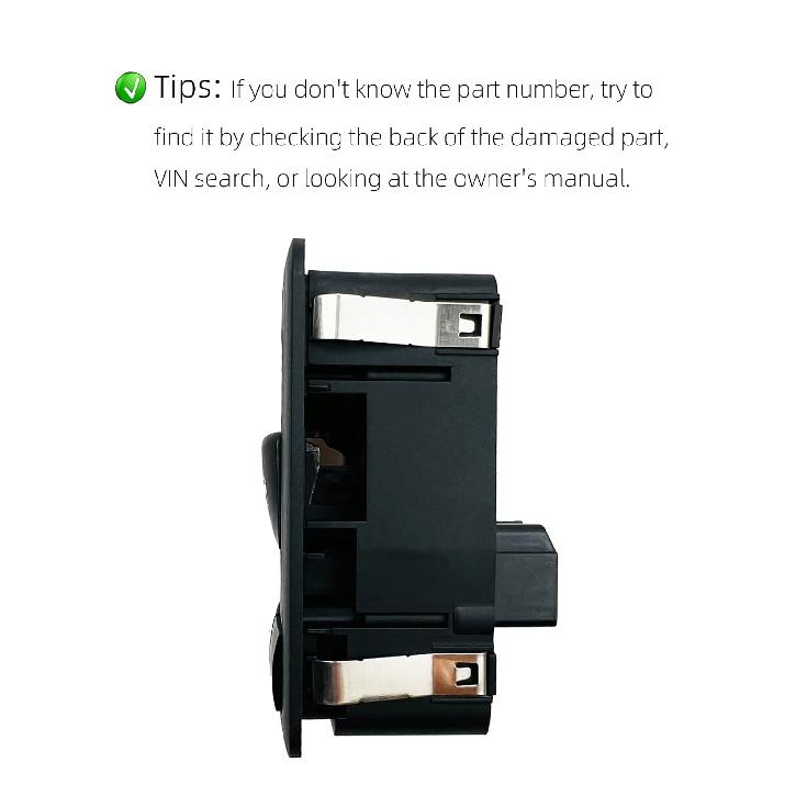 ORIGINSUN 68183751AD Power Window Switch Front Door Right Passenger Side for Dodge Challenger 2015-2022 68183751AA, 68183751AB, 68183751AC