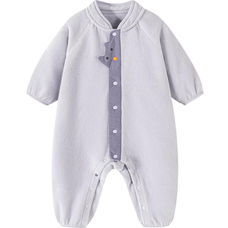 Minibala Baby Anti-Static Fleece Jumpsuit