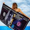 Creative USA Dollar Towel Microfiber Beach Towel Absorbent Quick dry Soft Yoga Swimming Resort Mountain Climbing Towel